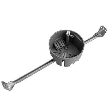 Energetic Lighting Electrical Box, 1, Plastic, Round Shape, 75 PK EPB-R20-HB-G